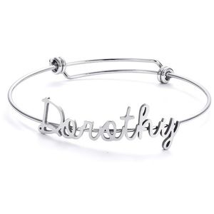 ✨DOROTHY ADJUSTABLE NAME BRACELET  *NWT*✨